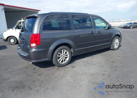 2016 Dodge Grand Caravan Sxt из США, поврежденный, VIN 2C4RDGCGXGR217357